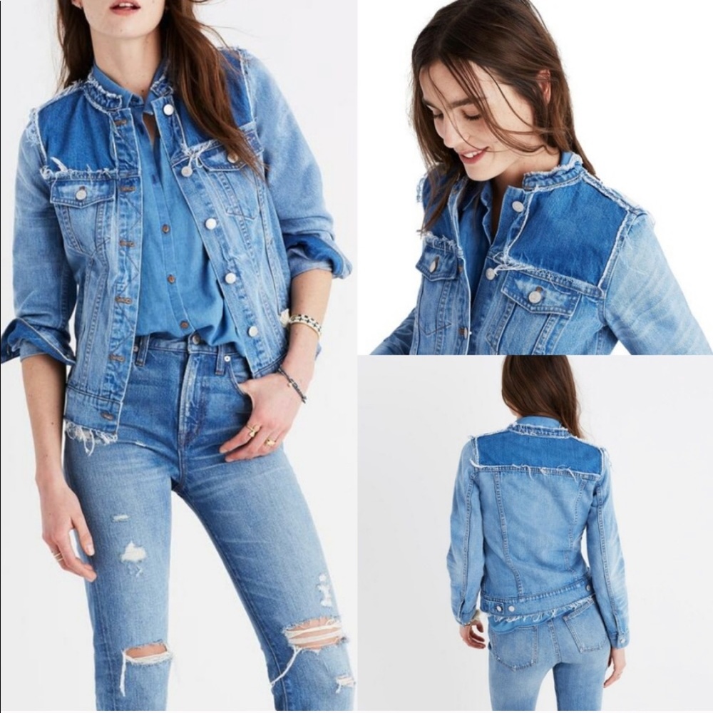 Madewell Distressed Jean Jacket